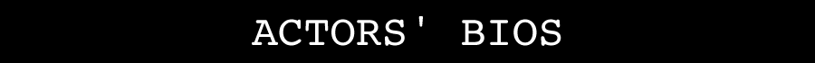 Actors Bios Header